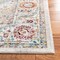 Safavieh Aria Power Loomed Small Rectangle Area RugBlue & Ivory 4 x 6 ft. ARA116A-4 - alternate 3